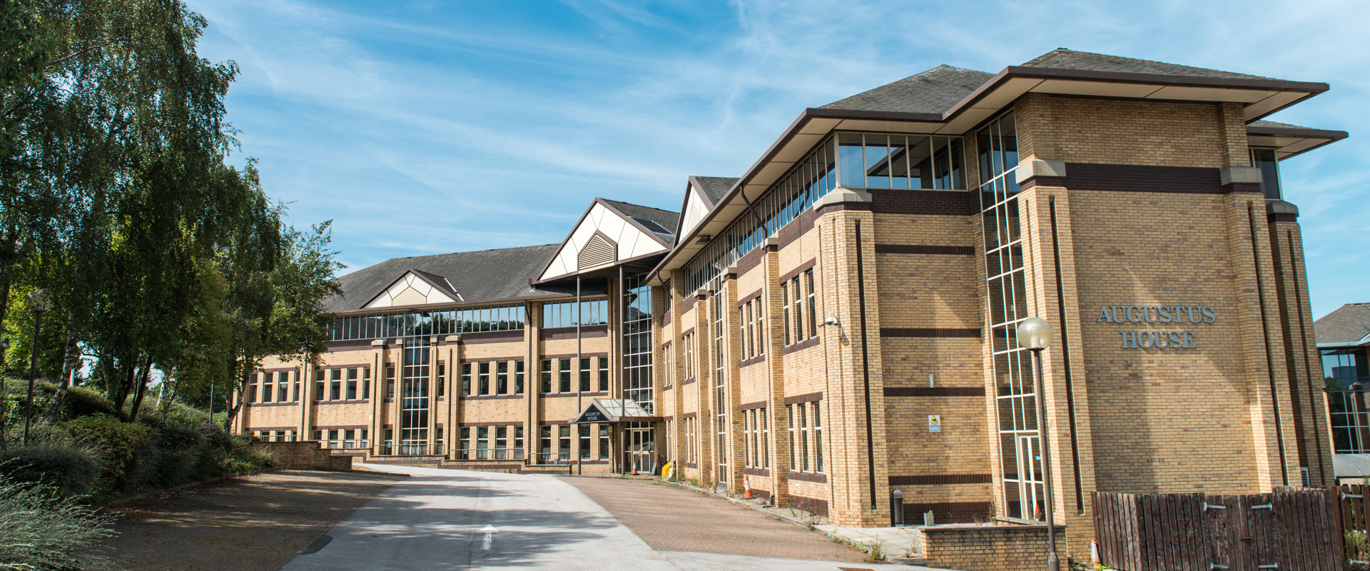 Augustus House Office Building Bradford Sunny Commercial Photography