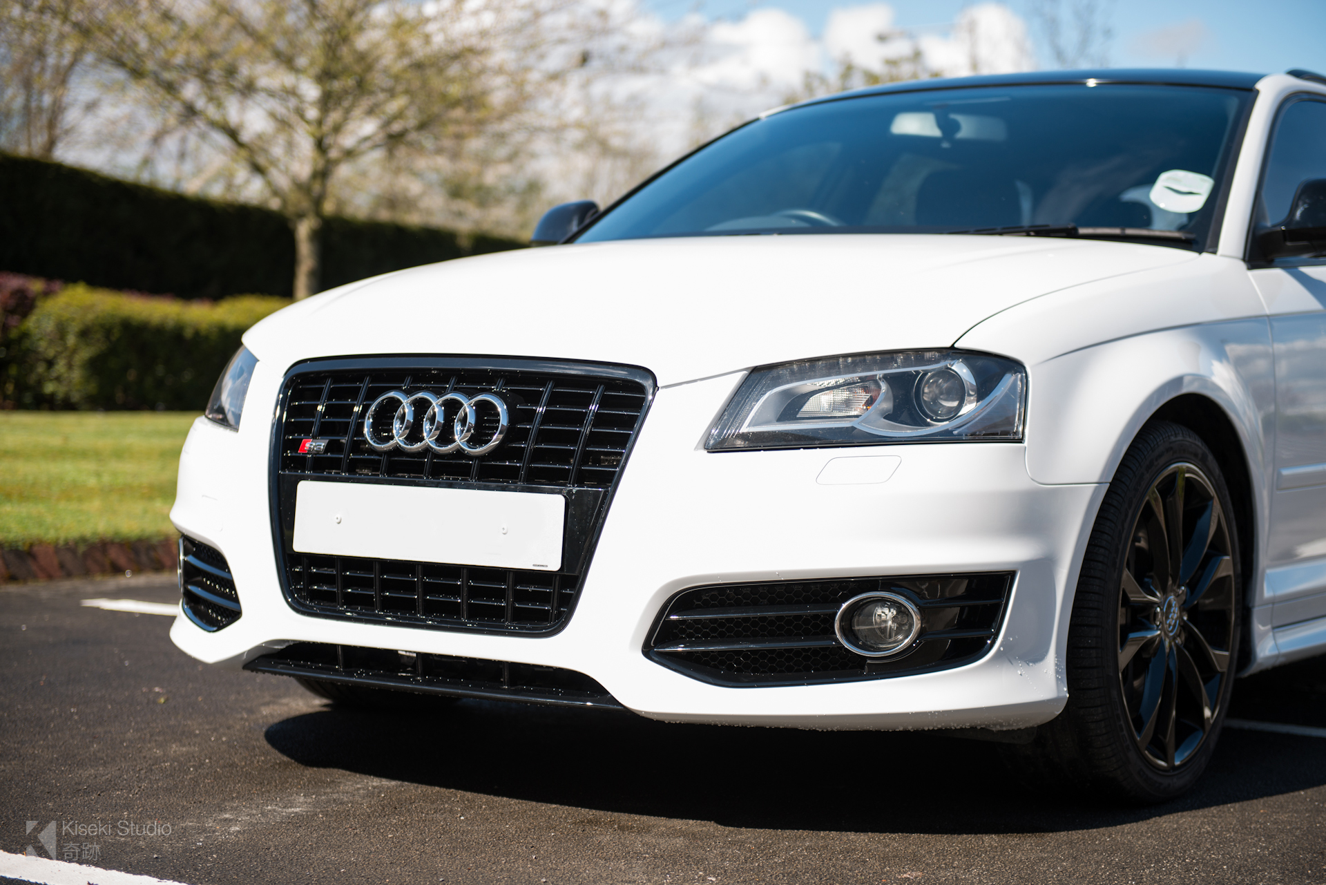 Audi S3 White and Black