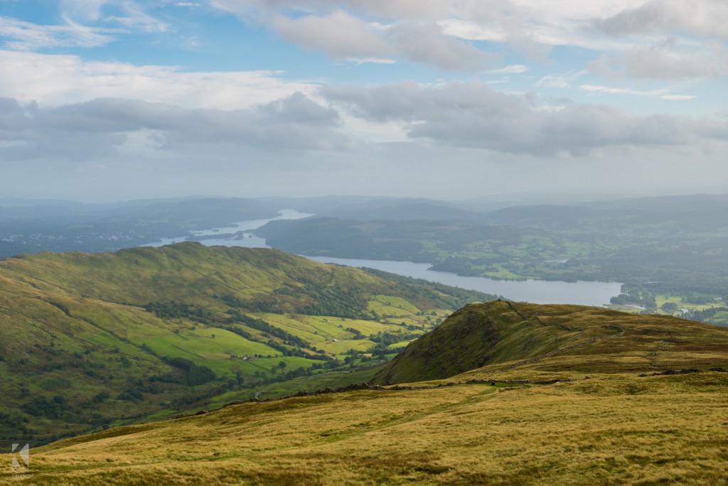 Lake Windermere from Red Screes
