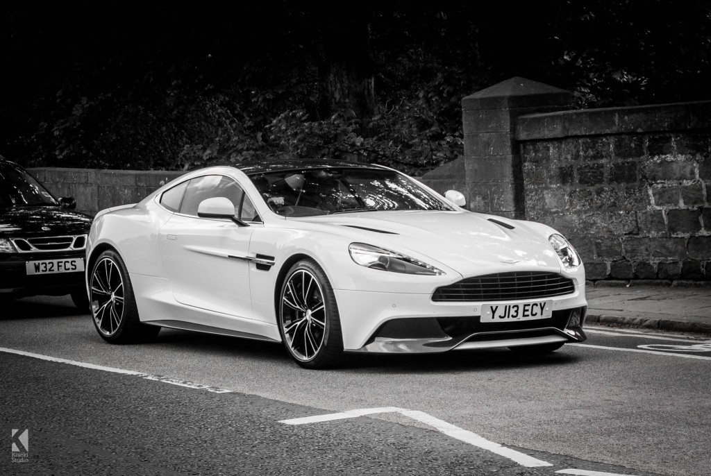 Aston Martin Vanquish in White