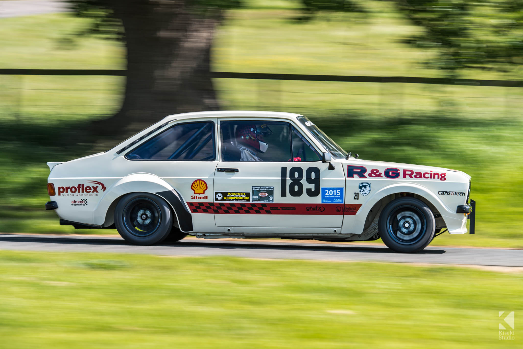 Ford Escort Mk2 Rally Car launching