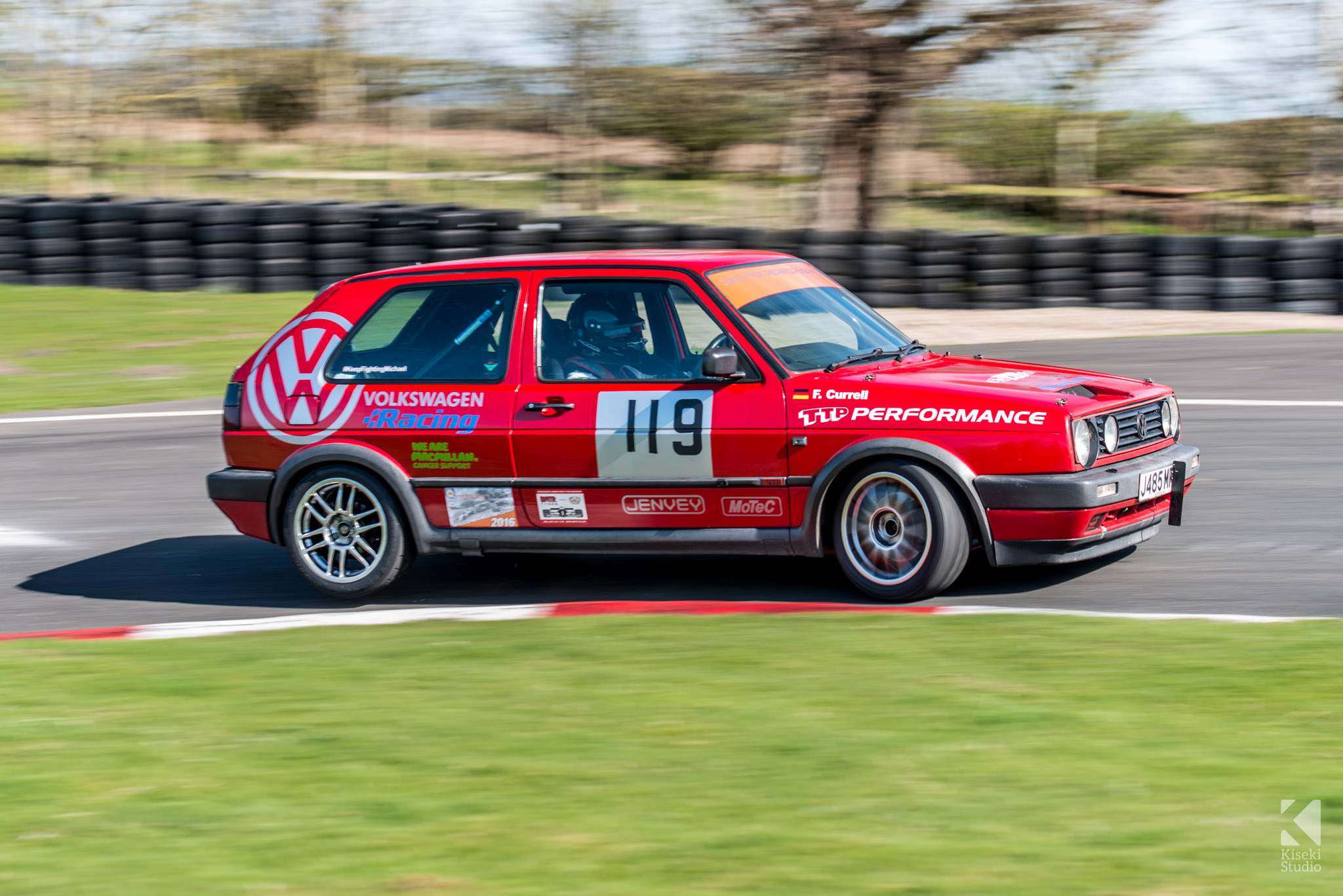 VW Golf GTI MK2 Tripod Harewood Hillclimb