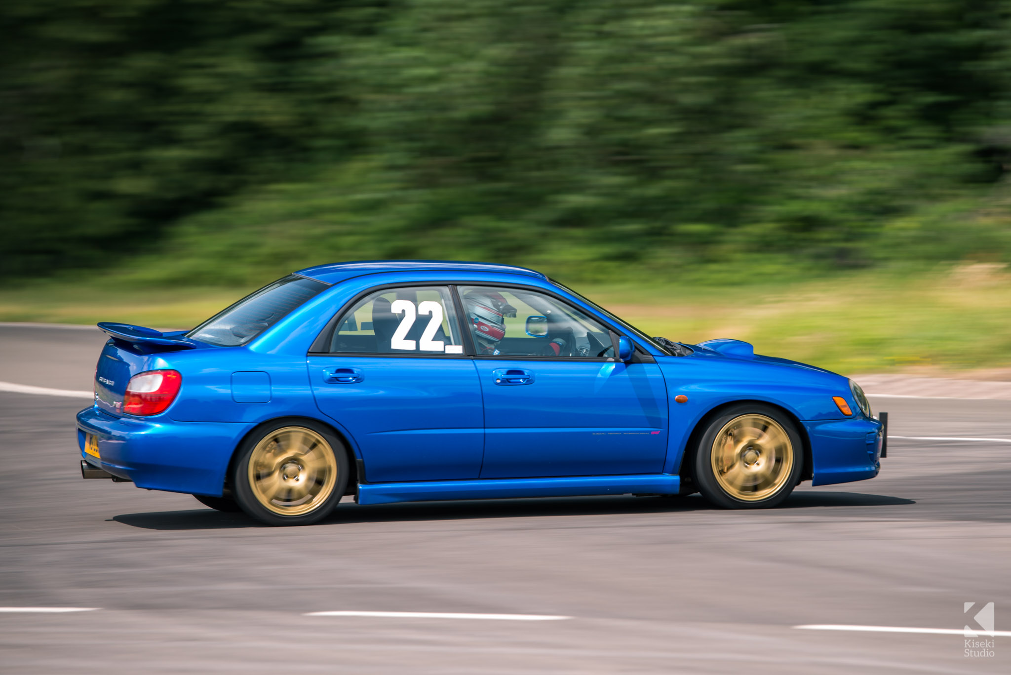 Subaru Impreza STI GDA Curborough Sprint Course