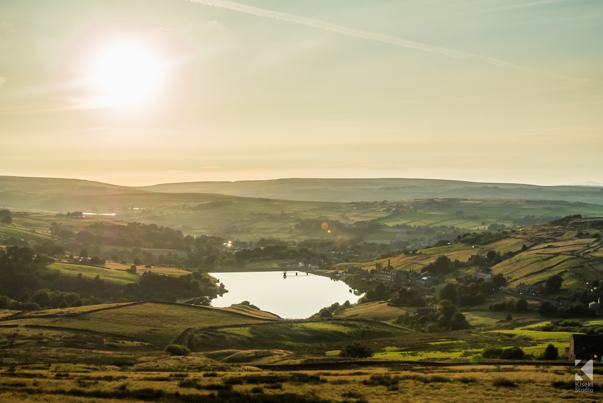 Leeming Water Oxenhope Sunset