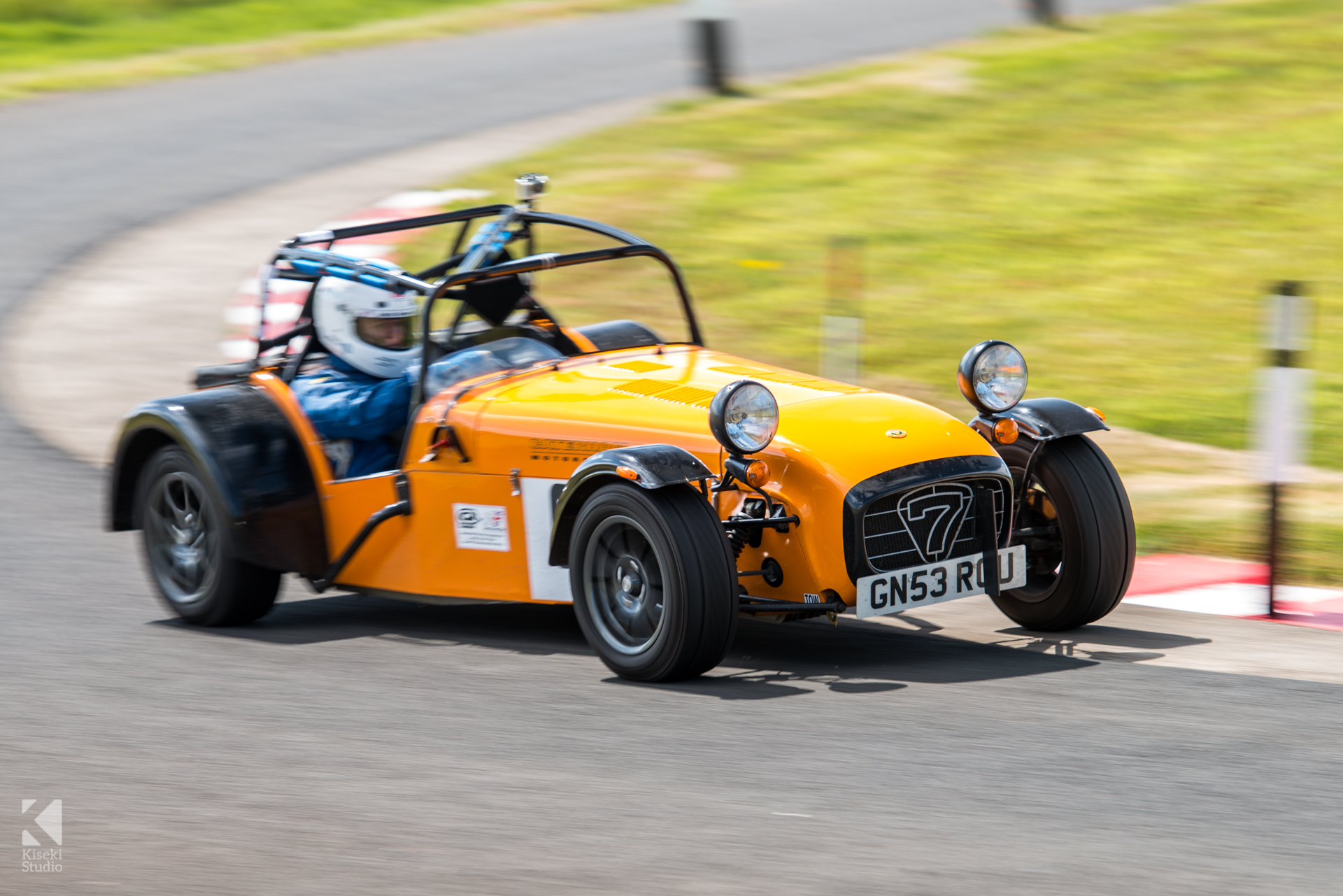 Caterham 7 Lotus at Harewood Hillclimb