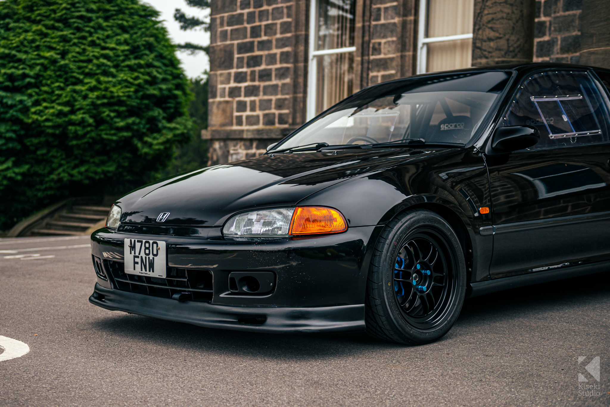 honda-civic-sir-eg6-vtec-black-racecar-knaresborough-jdm-front-quarter