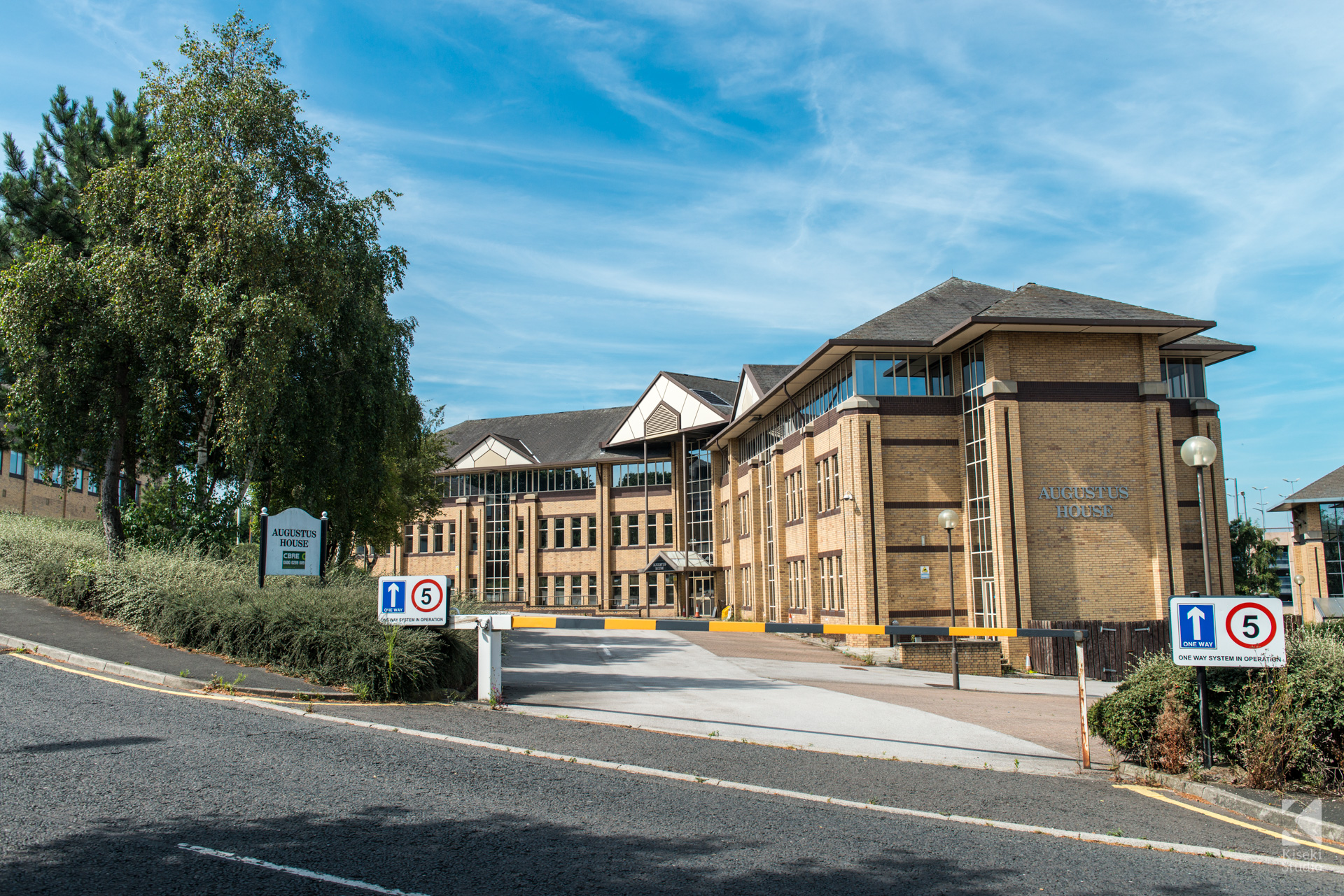 Augustus House Office Building Bradford Sunny Commercial Photography