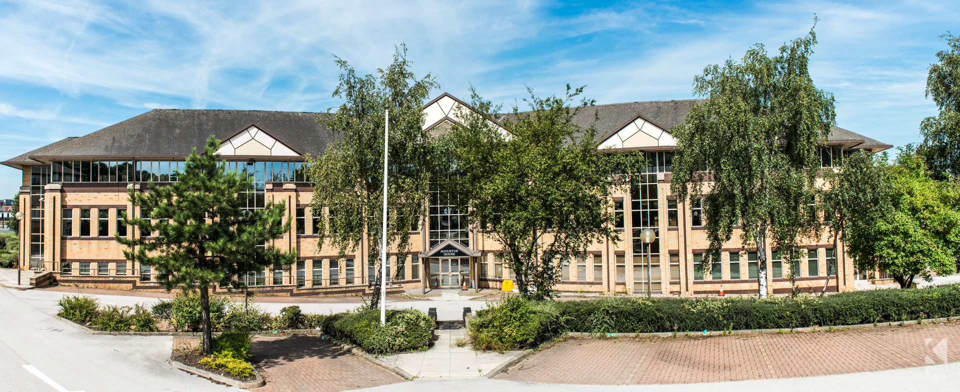 Augustus House Office Building Bradford Panorama Commercial Photography