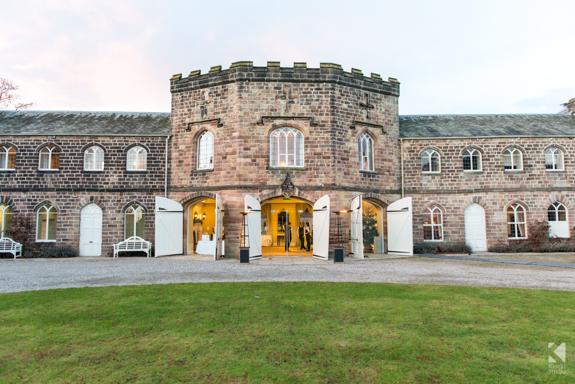 NYE Wedding at Ripley Castle - Reception Hall Venue