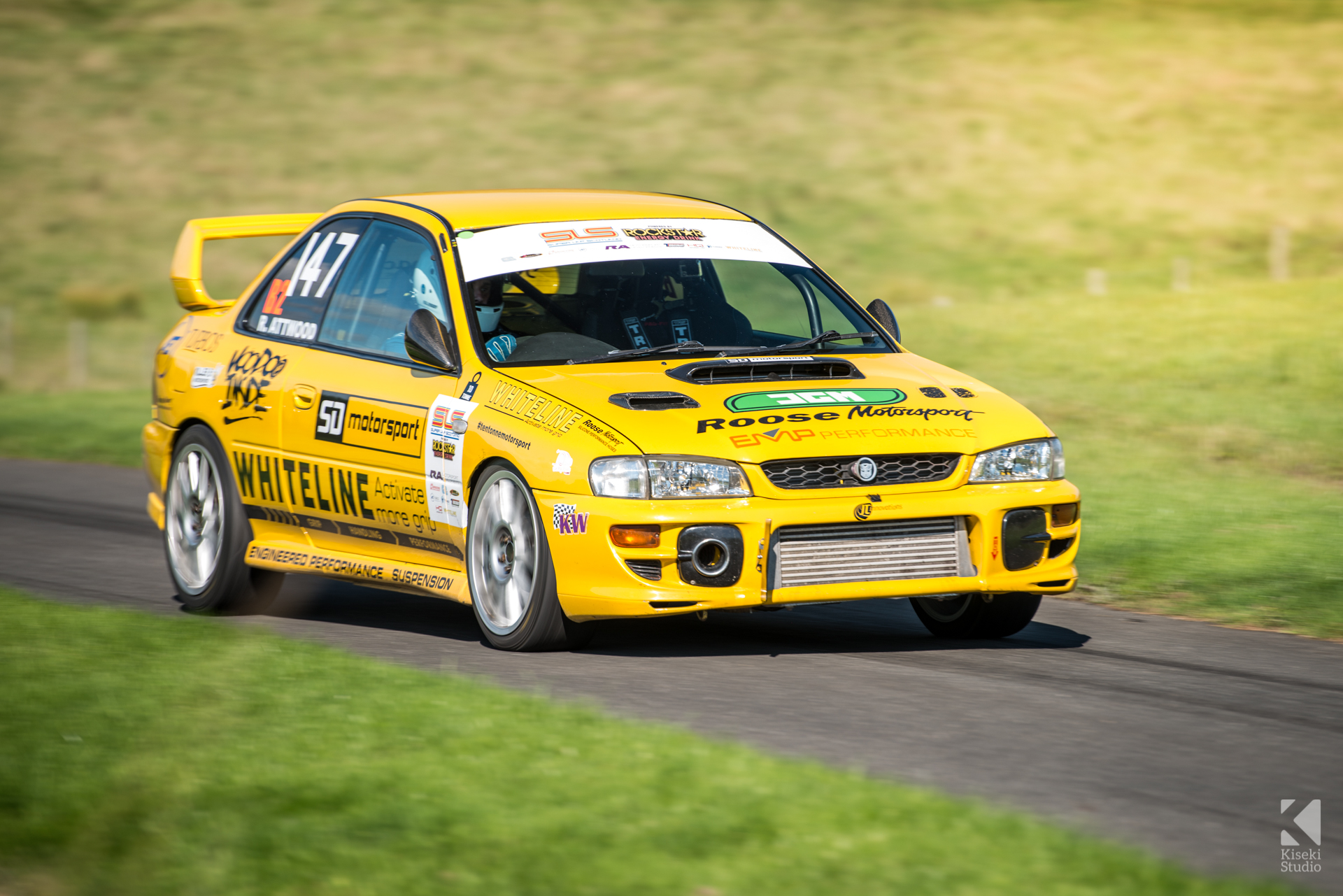 Subaru Impreza STi GC8 hillclimbing