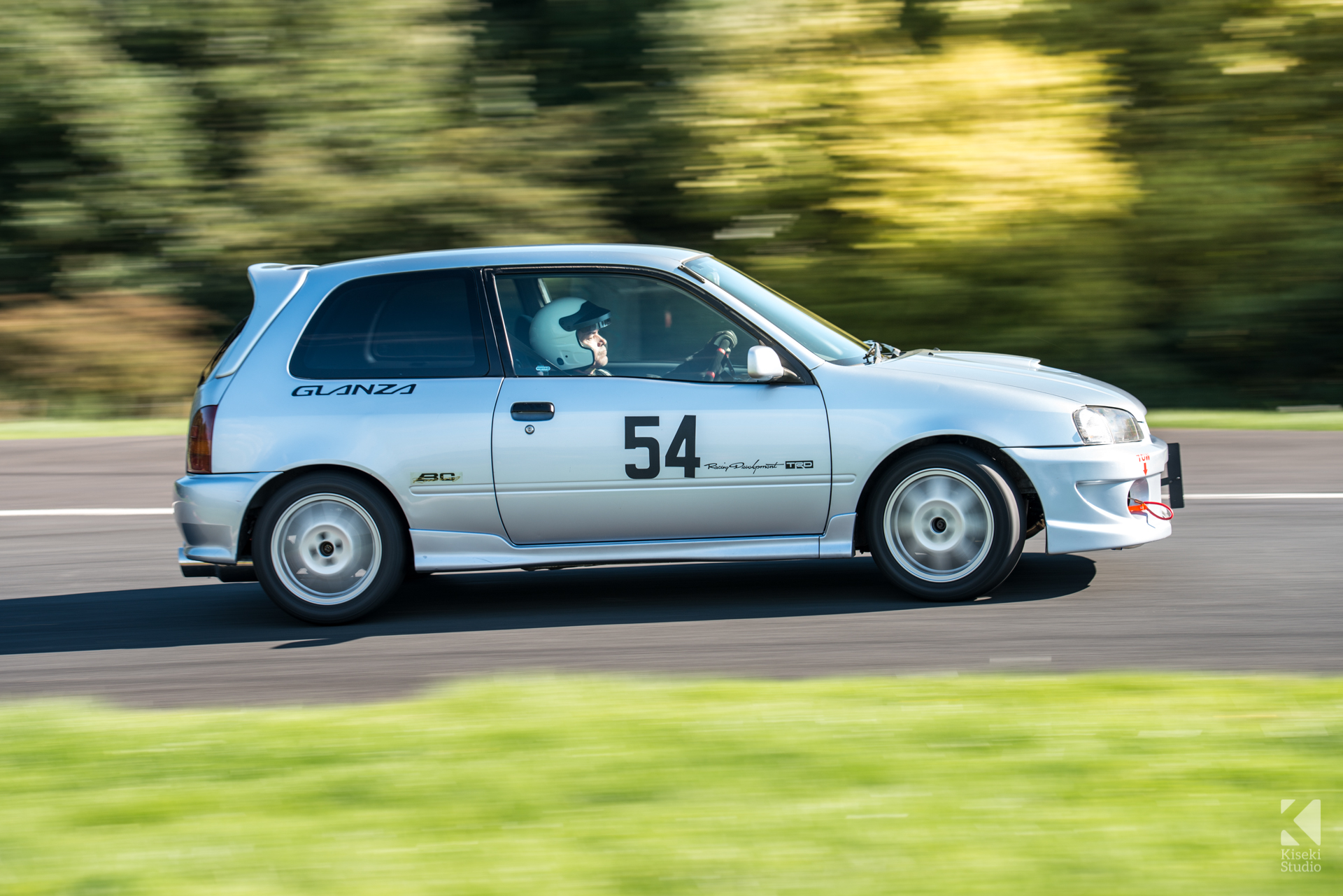 Toyota Starlet Glanza V EP91 at Harewood Hillclimb - Kiseki Studio