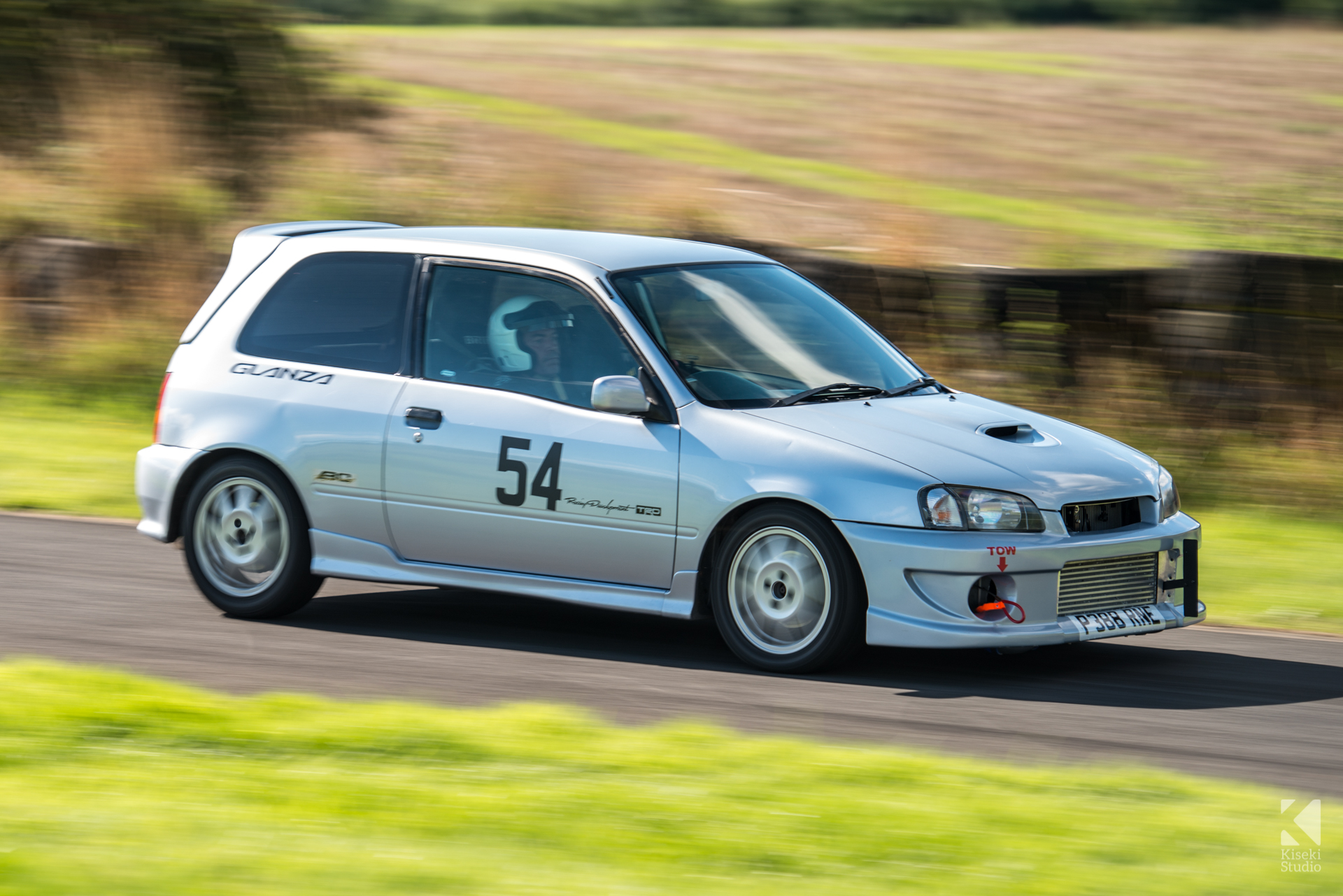 Toyota Starlet Glanza V EP91 at Harewood Hillclimb - Kiseki Studio